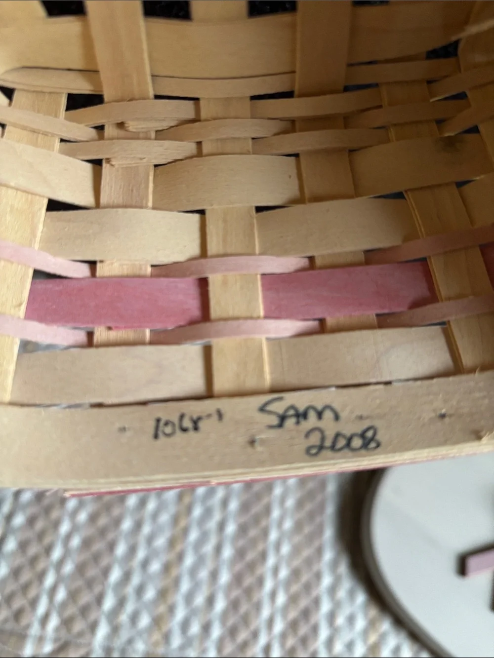 2008 Longaberger Horizon of Hope Basket Set